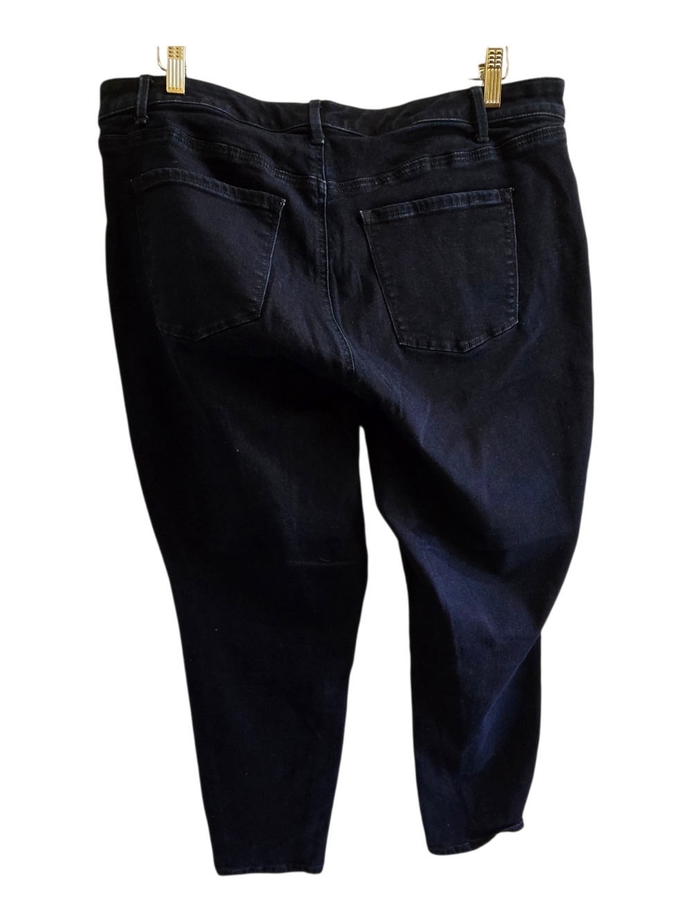 Talbots Dark Wash Women’s Skinny Jeans - Stretch Five-Pocket - Picture 2 of 4
